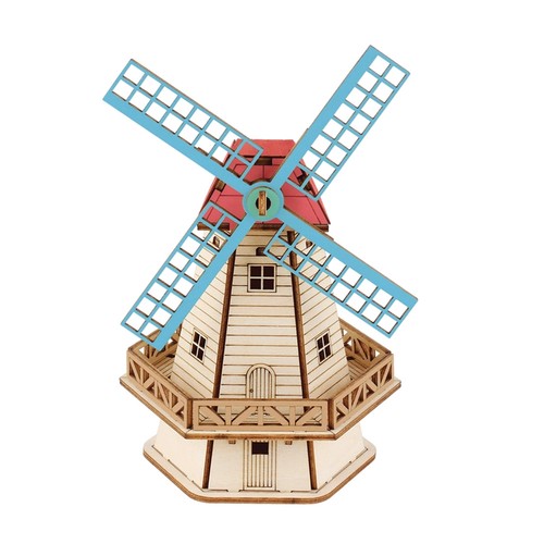 Mini windmühle holz - mini,