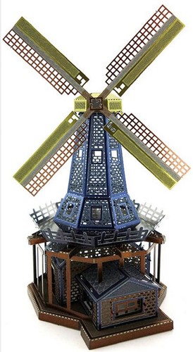 Windmühle puzzle modellbau - windmühle,