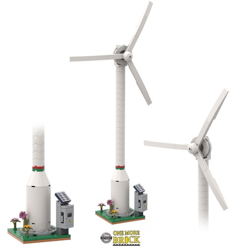 Windkraftanlage sondermodell - windkraftanlage,